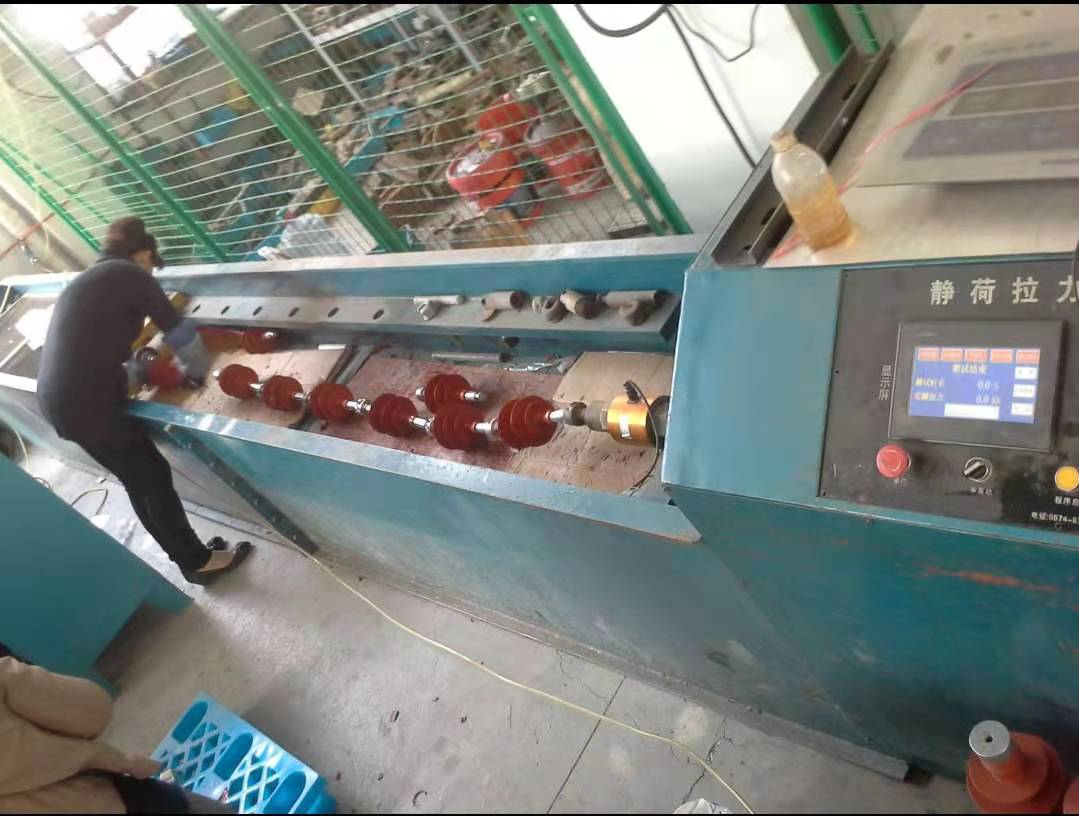 電力絕緣子臥式拉力試驗機，濟南新時代試金試驗機廠家直銷